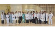 Dr Saad Al Kaabi and the digestive (GI), liver disease and endoscopy team at the Ambulatory Care Center.