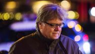 This file photo taken on December 10, 2016 shows Steve Bannon, chief strategist for Donal Trump, leaving after the motorcade of US President-elect arrived at Trump Tower on December 10, 2016 in New York. (AFP / Eduardo Munoz Alvarez)