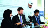 Sidra officials during the National Recruitment Open Day event. 