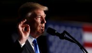 U.S. President Donald Trump announces his strategy for the war in Afghanistan during an address from Fort Myer, Virginia, U.S., August 21, 2017. REUTERS/Joshua Roberts.