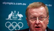 John Coates at a 2013 AOC media conference. / Reuters.