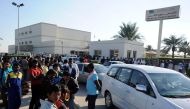 (File Photo) Huge rush at Medical commission. January 15, 2014. Abdul Basit © The Peninsula