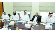 Officials at the meeting.