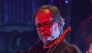 This file photo taken on October 10, 2015 shows Walter Becker of Steely Dan performing at the Beacon Theatre in New York City. AFP / Getty Images North America / Santiago Felipe