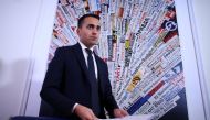 Luigi Di Maio of the 5-Star Movement looks on as he arrives for a news conference in Rome, Italy March 23, 2017. REUTERS/Alessandro Bianchi 