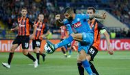 Napoli's Lorenzo Insigne in action REUTERS/Gleb Garanich

