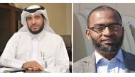 Eng Husameldin Talballa,  Specialist at QU’s Facilities and General Services Department Environmental and Sustainability and (RIGHT) Eng Mohsin Al Hajri, Director at QU’s Facilities and General Services Department. 
