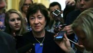 Republican Senator Susan Collins is one of the three Republicans who voted against the previous Obamacare repeal effort, which dramatically collapsed on July 28.PHOTO: AFP.