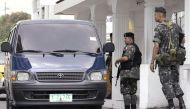 File picture of the elite Presidential Security Group on duty in Manila. 

