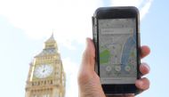 A photo illustration shows the Uber app on a mobile telephone, as it is held up for a posed photograph in central London, September 22, 2017 (Reuters / Toby Melville) 
