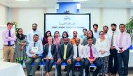 Participants at the Nakilat Arabic language course.