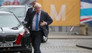 Britain's Foreign Secretary, Boris Johnson, arrives at the conference centre for the Conservative Party Conference, in Manchester, Britain October 1, 2017. Reuters/Hannah McKay