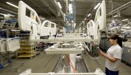 REPRESENTATIVE IMAGE: A worker assembles a hospital bed in Linet factory in Slany, Czech Republic, February 7, 2017 (REUTERS / David W Cerny)