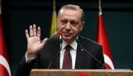 President of Turkey Recep Tayyip Erdogan. AFP / Presidential Office
