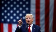 File picture of US President Donald Trump. Reuters.