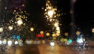 (File photo) Rain in Doha. January 18, 2015. Abdul Basit © The Peninsula