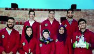 Texas A&M at Qatar students who participated at the tenth World Congress of Chemical Engineering in Barcelona, Spain, 