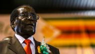 Zimbabwe President Robert Mugabe attends a meeting with the Zimbabwe National Liberation War Veterans Association on April 7, 2016 in Harare (AFP / Jekesai Njikizana)