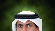 H E Sheikh Abdulla bin Saoud Al Thani (left) , Governor of Qatar Central Bank and Chairman of Qatar Development Bank. 