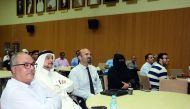 The participants during IEEE Day 2017 hosted by Institute of Electrical and Electronics Engineers Student Branch at Qatar University and IEEE Qatar Section. 