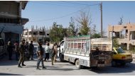 regime forces at Al-Qaryatain
