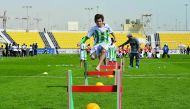 This file photo shows action from the previous edition of Schools Olympic Program in Doha last year. 