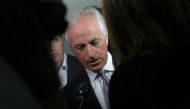 Sen. Bob Corker (R-TN) speaks to members of the press on Capitol Hill about U.S. President Donald Trump October 24, 2017 in Washington, DC.  Win McNamee/Getty Images/AFP