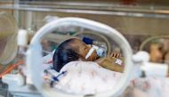 A file photo of a premature baby. Reuters.