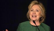 A file photo of former US Secretary of State Hillary Clinton. Reuters.