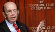 Commerce Secretary Wilbur Ross speaks to the Economic Club of New York in New York City, U.S., October 25, 2017. Reuters/Brendan McDermid