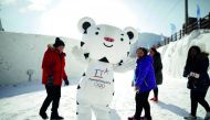 The mascot for the 2018 Pyeongchang Winter Olympics Soohorang is seen during the Pyeongchang Winter Festival, near the venue for the opening and closing ceremony of the Pyeongchang 2018 Winter Olympic Games in Pyeongchang, South Korea in this February, 20