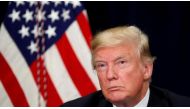 A file photo of US President Donald Trump. Reuters.