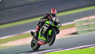 World champion Jonathan Rea of Great Britain in action at Losail International Circuit in Doha.