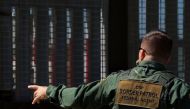 A file photo of a  US Border patrol agent. Mike Blake/Reuters