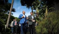 ANTALYA: Turkish Foreign Minister Mevlut Cavusoglu meets German Foreign Minister Sigmar Gabriel in Ankara, Turkey on November 4, 2017. (Cem Özdel - Anadolu Agency)
