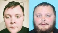 These two images widely distributed on social networks on November 06, 2017, allegedly show 26-year-old Devin Kelley who walked into the church in Sutherland Springs with an assault rifle on November 05, killing 26 people and wounding 20 more. (Via AFP)