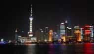 An image of China's Skyline.