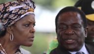 Grace Mubage and Emmerson Mnangagwa attend a gathering of the ZANU-PF party Politburo in the capital Harare, Zimbabwe, February 10, 2016 (Reuters / Philimon Bulawayo) 
