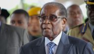Zimbabwe's President Robert Mugabe appeares in public in capital Harare for the first time since the military moved against him, on November 17, 2017 in Harare, Zimbabwe. Mugabe was spotted at a graduation ceremony at the Zimbabwe Open University. (Tafadz