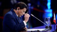 A file photo of Philippine President Rodrigo Duterte. Reuters.