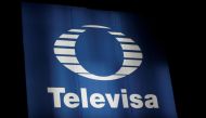 A file photo of the broadcaster Televisa's logo. Reuters.