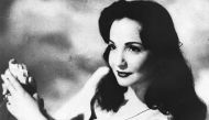 A file picture dating back to the early 1950s shows Egypt's popular singer and actress Shadia. AFP / STRINGER