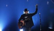 File photo of Neil Young performing. Reuters 
