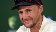 England's captain Joe Root speaks to the media after Australia defeated England on the final day of the second Ashes cricket Test match in Adelaide in December 6, 2017. AFP / William West 