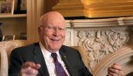 US Senator Patrick Leahy, Democrat from Vermont, speaks during an interview with AFP at his office on Capitol Hill on November 28, 2017, in Washington, DC. (AFP / mari matsuri)