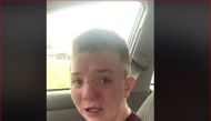Screen grab taken from the video posted by Kimberly Jones on Facebook.