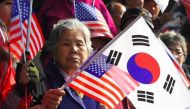 US and South Korean delegates will meet in Washington on Jan 5 for talks on possible amendments to their free trade agreement, officials announced Thursday. PHOTO: AFP.