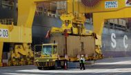 (File Photo). Hamad Port. Naseem Zeitoon | Reuters