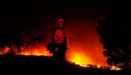 File picture of the December wildfire used for representation. Reuters 