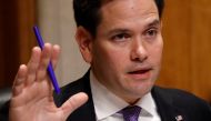 Cuban-American Republican Senator Marco Rubio speaks about the State Department's handling of the US Embassy in Havana's health problems, during a Senate Foreign Relations subcommittee hearing on Capitol Hill in Washington, US, January 9, 2018. REUTERS/Ke